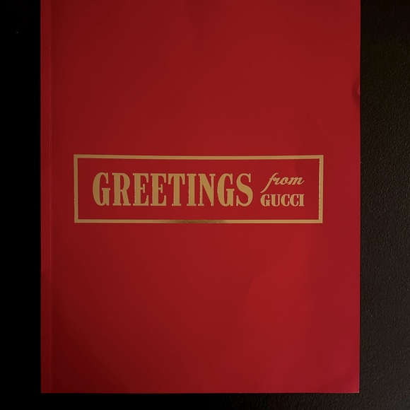 New Greetings from Gucci 2022 Book of Wrapping Paper